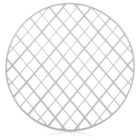 Orion, mata do zlewu, okrągła, szara, 32,5 cm