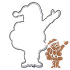 Orion, Mikołaj, wykrawacz do ciastek, stalowy, 7,3 cm