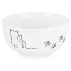 Orion, miseczka porcelanowa, kotek, 13 cm, 550 ml