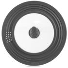 Orion, pokrywka, szklana/silikonowa, uniwersalna, 24/26/28 cm