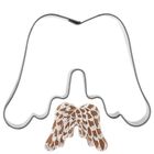 Orion, skrzydła, wykrawacz do ciastek, stalowy, 11 cm