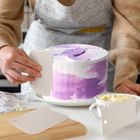 Orion, szpatuła cukiernicza, gładka, ząbkowana, 3 szt.