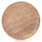 Orion, talerz do serwowania drewniany, mango, 20 cm