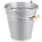 Orion, wiadro plastikowe, szare, 7l