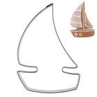 Orion, wykrawacz do ciastek, stalowy, żaglówka, 8,5 cm