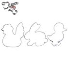 Orion, wykrawacz, foremka do ciastek, pierników, wielkanocne, 3 szt.