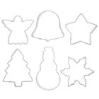 Orion, wykrawacze do ciastek, stalowe, 6 szt.