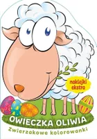 Owieczka Oliwia. Zwierzakowe kolorowanki