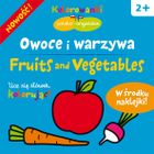 Owoce i warzywa. Kolorowanki polsko-angielskie z naklejkami