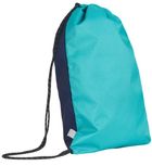 Oxford, Funky, worek sportowy, turkusowo-granatowy