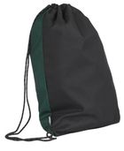 Oxford, Funky, worek sportowy, zielono-czarny