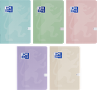 Oxford, Touch, zeszyt, A4, 60 kartek, kratka, pastel, 1 szt.