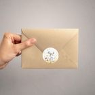 Ozdobne naklejki Thank You, wzór 3