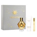 Paco Rabanne, Million Gold For Her, zestaw: woda perfumowana, spray, 90 ml + balsam do ciała, 100 ml + woda perfumowana, spray, 10 ml