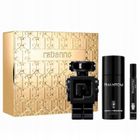 Paco Rabanne, Phantom, zestaw: perfumy, spray, 100 ml + dezodorant, spray, 150 ml + miniatura perfum, 10 ml