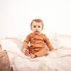 Pajac chłopięcy, beżowy, Nicol