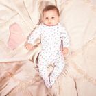 Pajac dziewczęcy, biały, Nicol