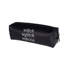 Pajacyk, piórnik saszetka, czarny z napisem