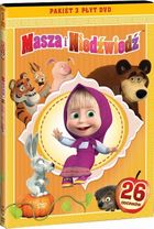 Pakiet: Masza i niedźwiedź. Części 1-3. DVD