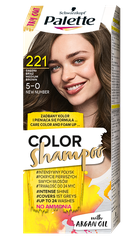 Palette, Color Shampoo, szampon koloryzujący, średni brąz nr 221