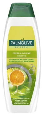 Palmolive, Naturals Fresh & Volume, szampon do włosów normalnych i przetłuszczających się, 350 ml