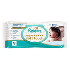 Pampers, Aqua Soft Touch, chusteczki nawilżane dla dzieci, 1-60 szt.