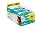 Pampers, Aqua Soft Touch, chusteczki nawilżane dla dzieci, 6-60 szt.