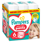 Pampers, Pants, pieluchomajtki, rozmiar 6, 13-19 kg, 132 szt.