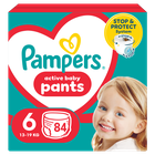 Pampers, Pants, pieluchomajtki, rozmiar 6, 13-19 kg, 84 szt.
