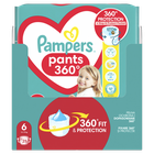 Pampers, Pants, pieluchomajtki, rozmiar 6, 14-19 kg, 25 szt.