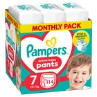 Pampers, Pants, pieluchomajtki, rozmiar 7, 15 kg+, 114 szt.