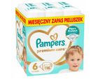 Pampers, Premium Care, pieluchy jednorazowe, rozmiar 6, 13-18kg, 116 szt.
