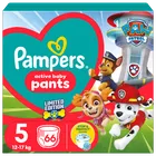 Pampers, Psi Patrol, Pants, pieluchomajtki, rozmiar 5, 12-17 kg, 66 szt.