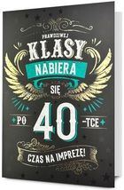 Pan Dragon, karnet B6, Urodziny 40