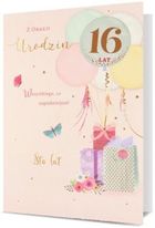 Pan Dragon, karnet B6, Urodziny, wymienne cyfry