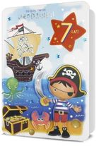 Pan Dragon, karnet B6, Urodziny, wymienne cyfry