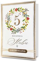 Pan Dragon, karnet, Rocznica ślubu 5