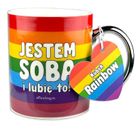 Pan Dragon, kubek, Rainbow Jestem sobą