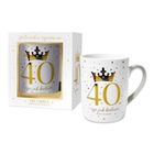 Pan Dragon, kubek, The Crown, 40, biały