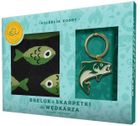 Pan Dragon, zestaw brelok + skarpetki, dla wędkarza