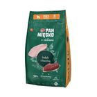 Pan Mięsko, indyk z kaczką, karma sucha dla dorosłych psów, rozmiar M, 9 kg