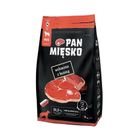 Pan Mięsko, wołowina z koziną i warzywami, chrupki m, sucha karma dla psa, 9 kg