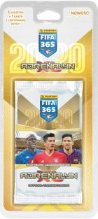 Panini, FIFA 365, Adrenalyn XL 2020, karty piłkarskie, 5+1