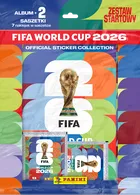 Panini, FIFA World Cup 2026, zestaw startowy, album kolekcjonera z naklejkami kolekcjonerskimi