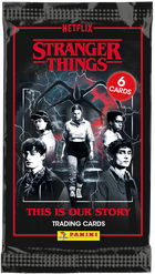 Panini, Stranger Things, saszetka z kartami kolekcjonerskimi, 1 szt.