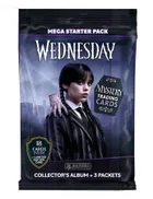 Panini, Wednesday, zestaw startowy, album kolekcjonera z kartami kolekcjonerskimi