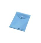Panta Plast, Focus, koperta na zatrzask, przezroczysta, niebieska, A6, 1 szt.