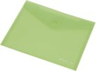 Panta Plast, Focus, koperta na zatrzask, przezroczysta, zielona, A5, 1 szt.