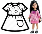 Paola Reina, ubranko dla lalek, 32 cm