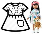 Paola Reina, ubranko dla lalek, 32 cm